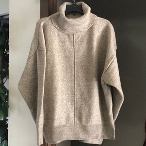 Oversized Turtleneck Sweater Medium